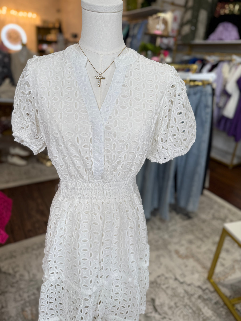 Arlet Puff Sleeve Dress