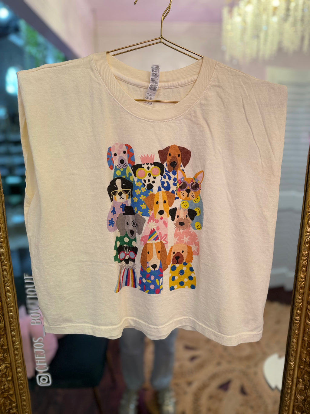 Dog Collage Tank | PLUS SIZE AVAILABLE
