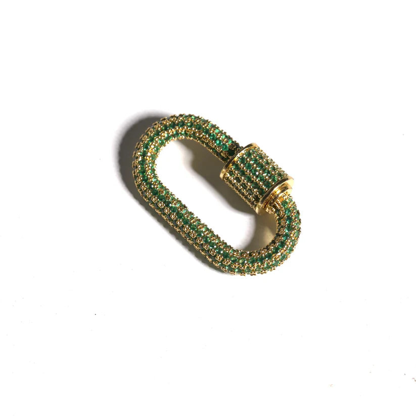 Skinny Link Carabiner Chain | Allison Avery