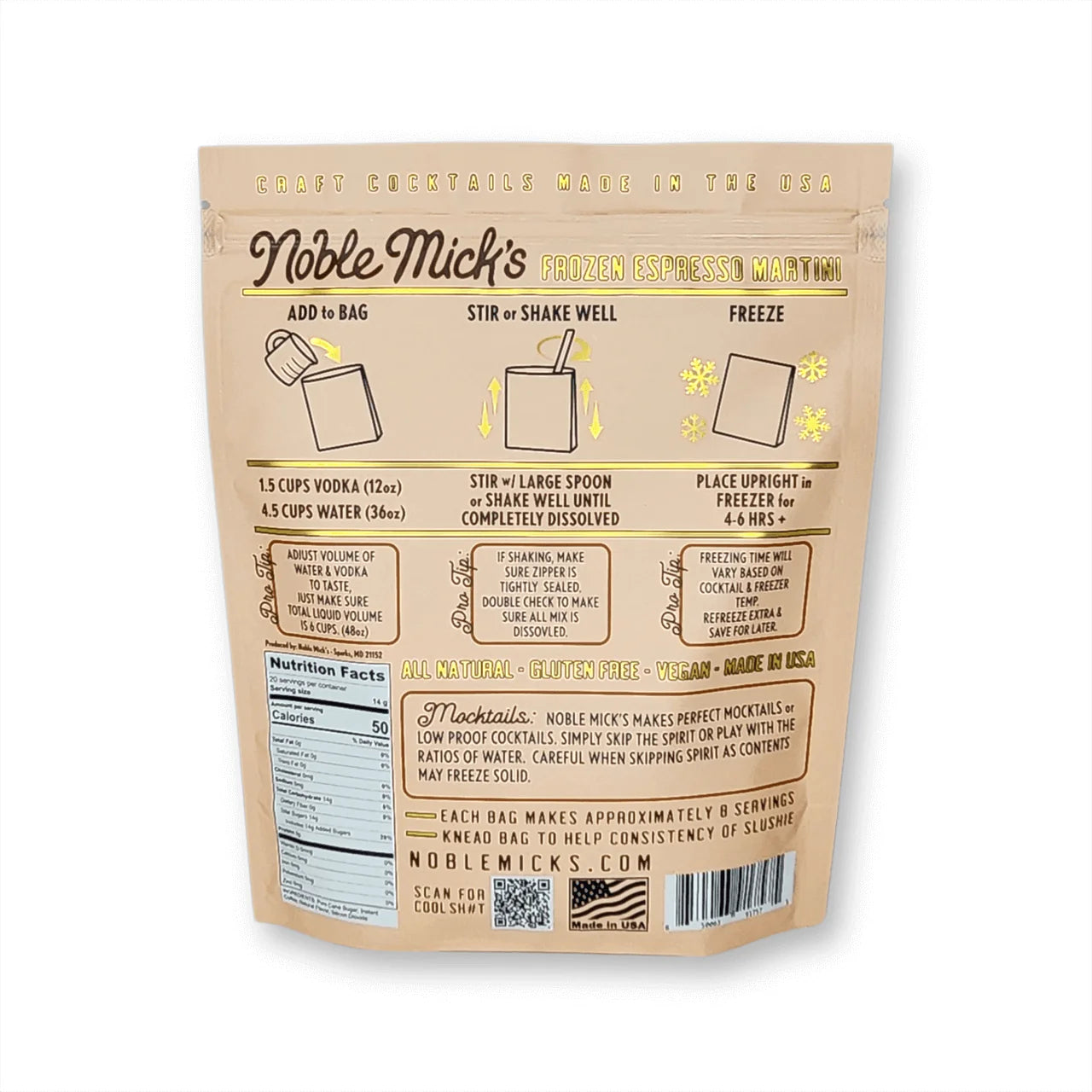 Noble Mick's Frozen Cocktail Mix