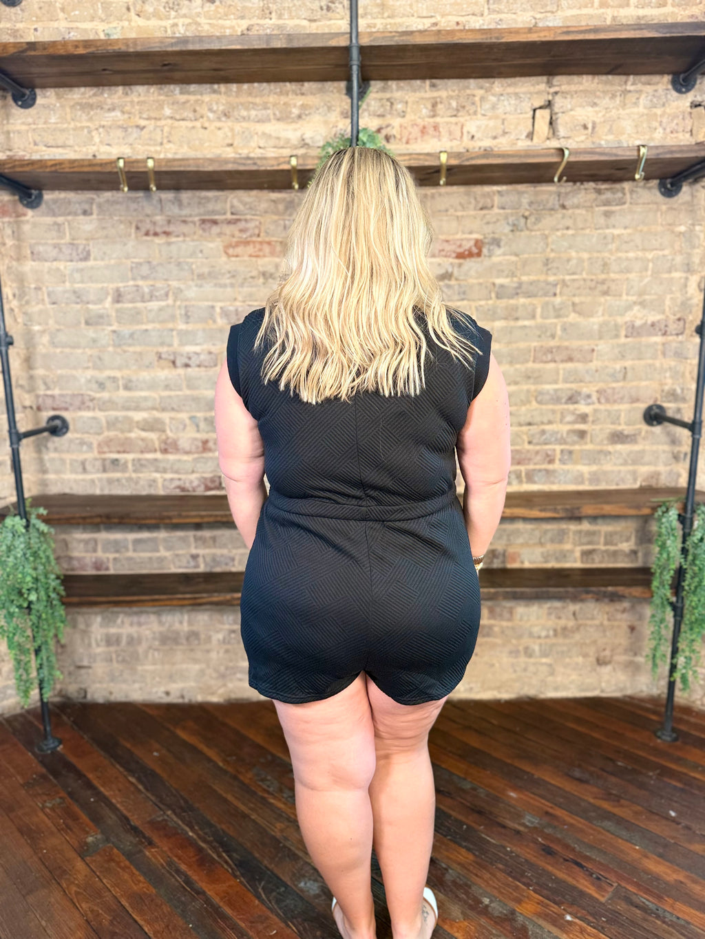 Stevie Zip-Up Romper | PLUS SIZE AVAILABLE
