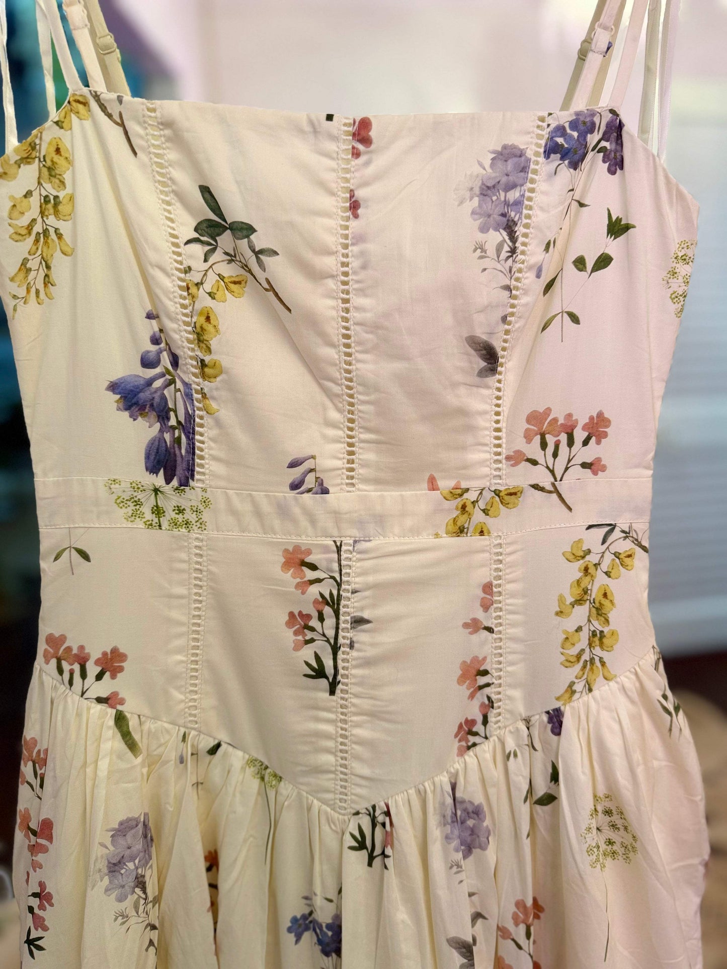 Dreamy Low-Waist Cami Maxi Dress
