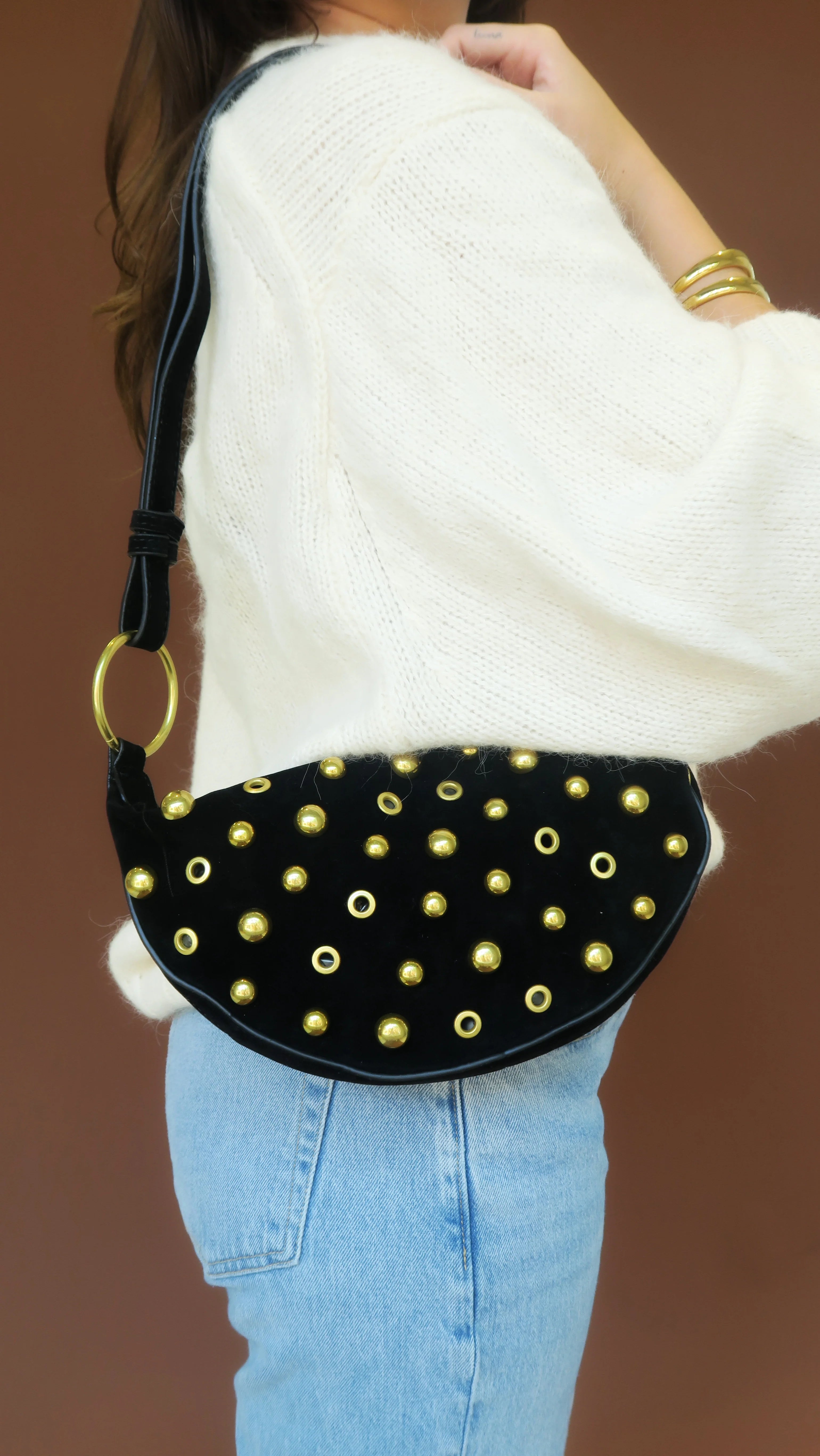Maeve Studded Bag