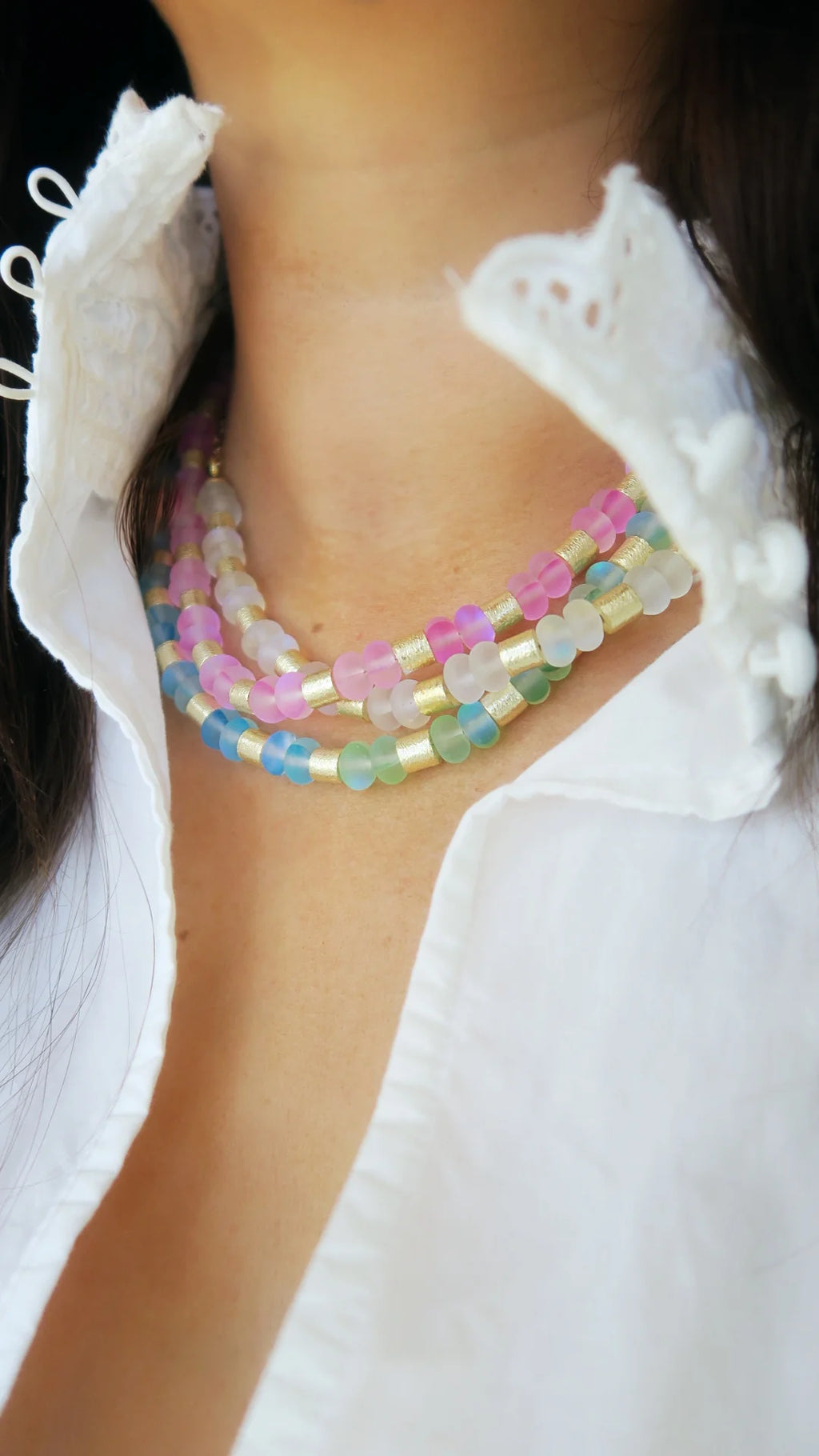 Iridescent Manhattan Collar