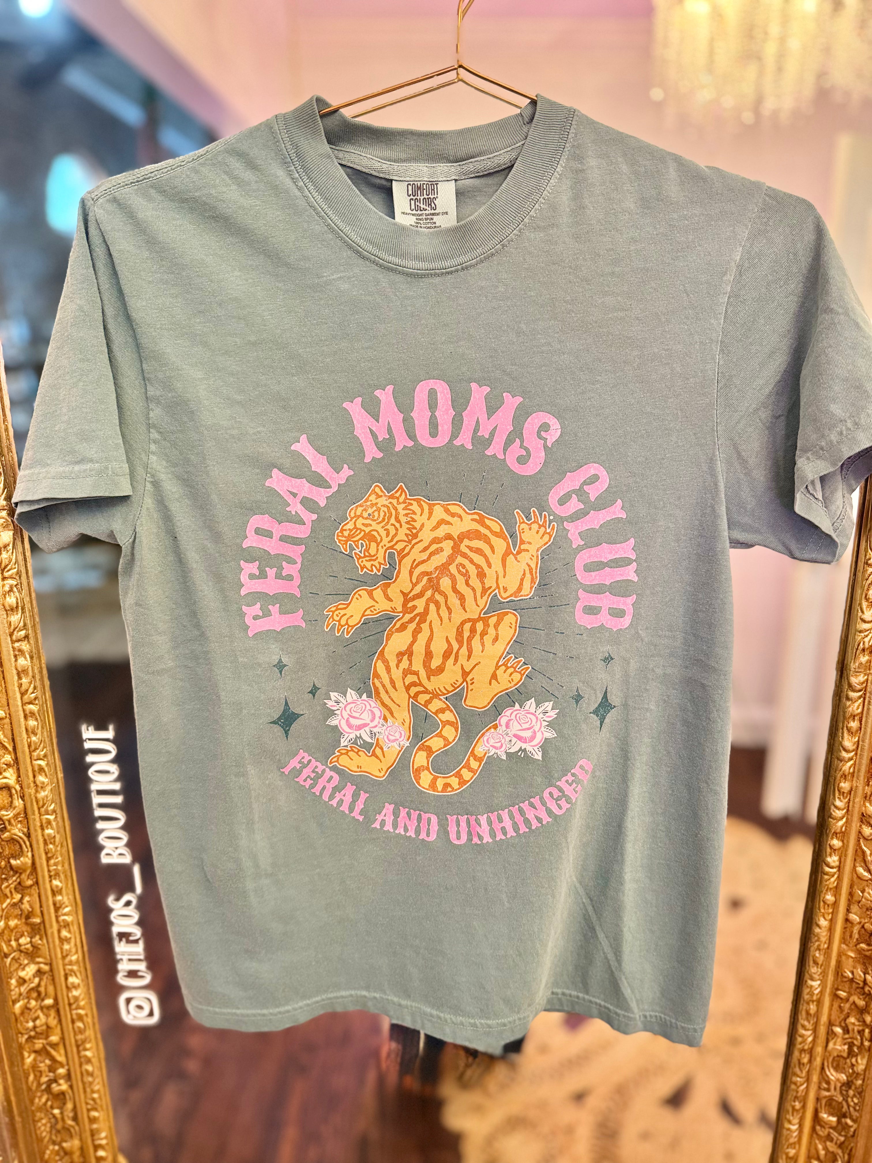Feral Moms Club Graphic Tee | PLUS SIZE AVAILABLE