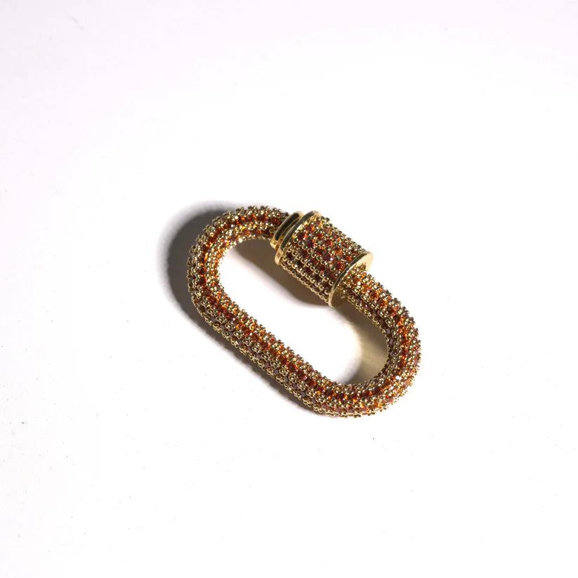 Skinny Link Carabiner Chain | Allison Avery