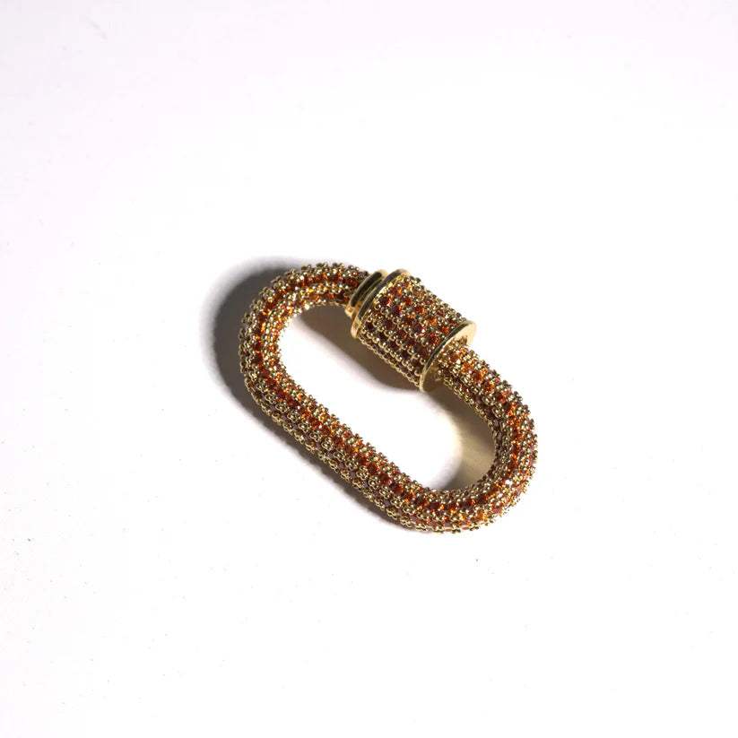 Skinny Link Carabiner Chain | Allison Avery