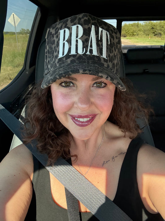 Brat Embroidered Trucker Hat