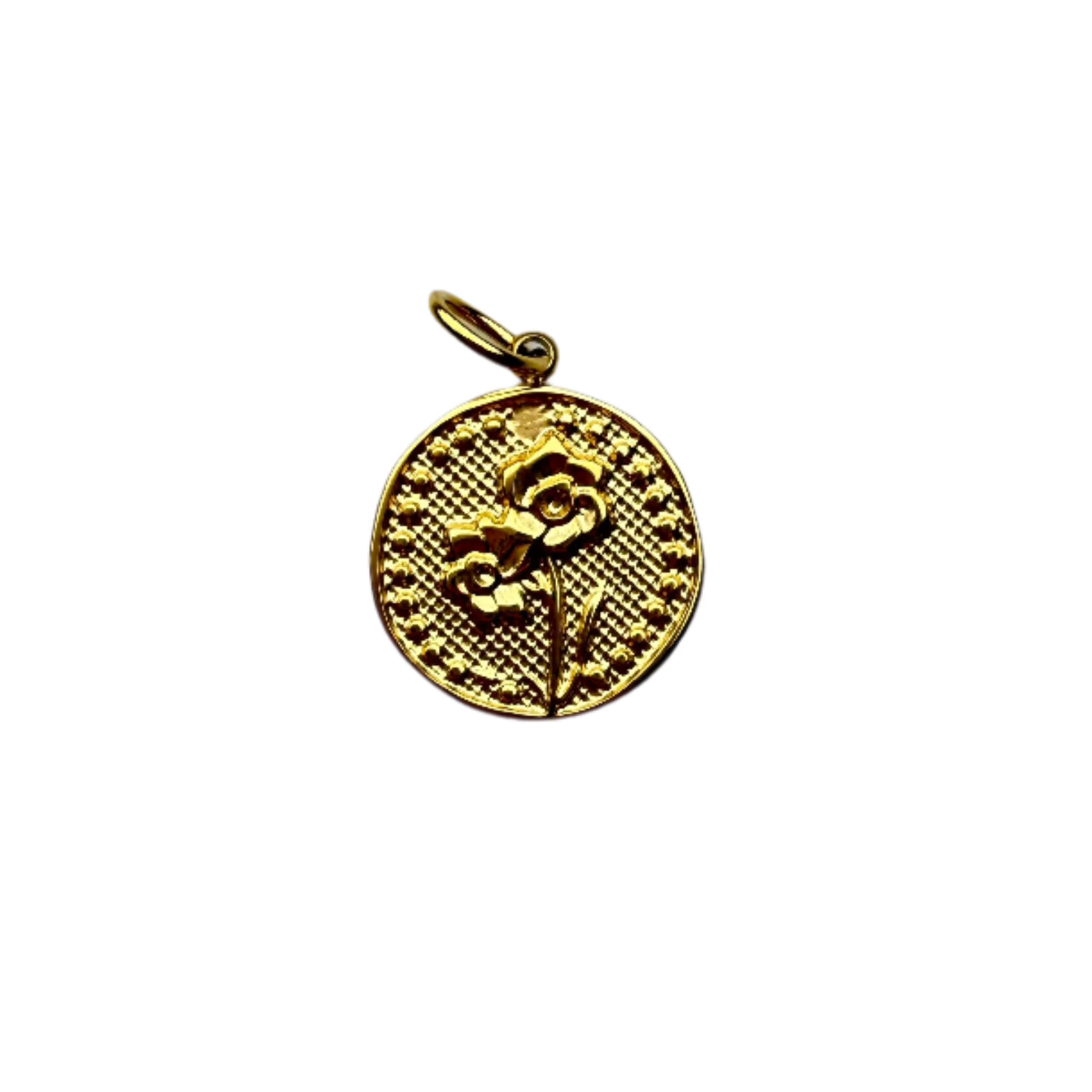 Birth Flower Charm