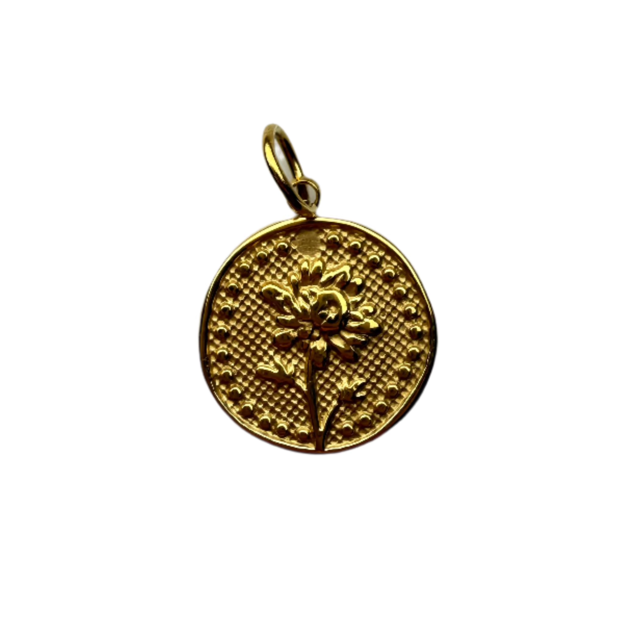 Birth Flower Charm