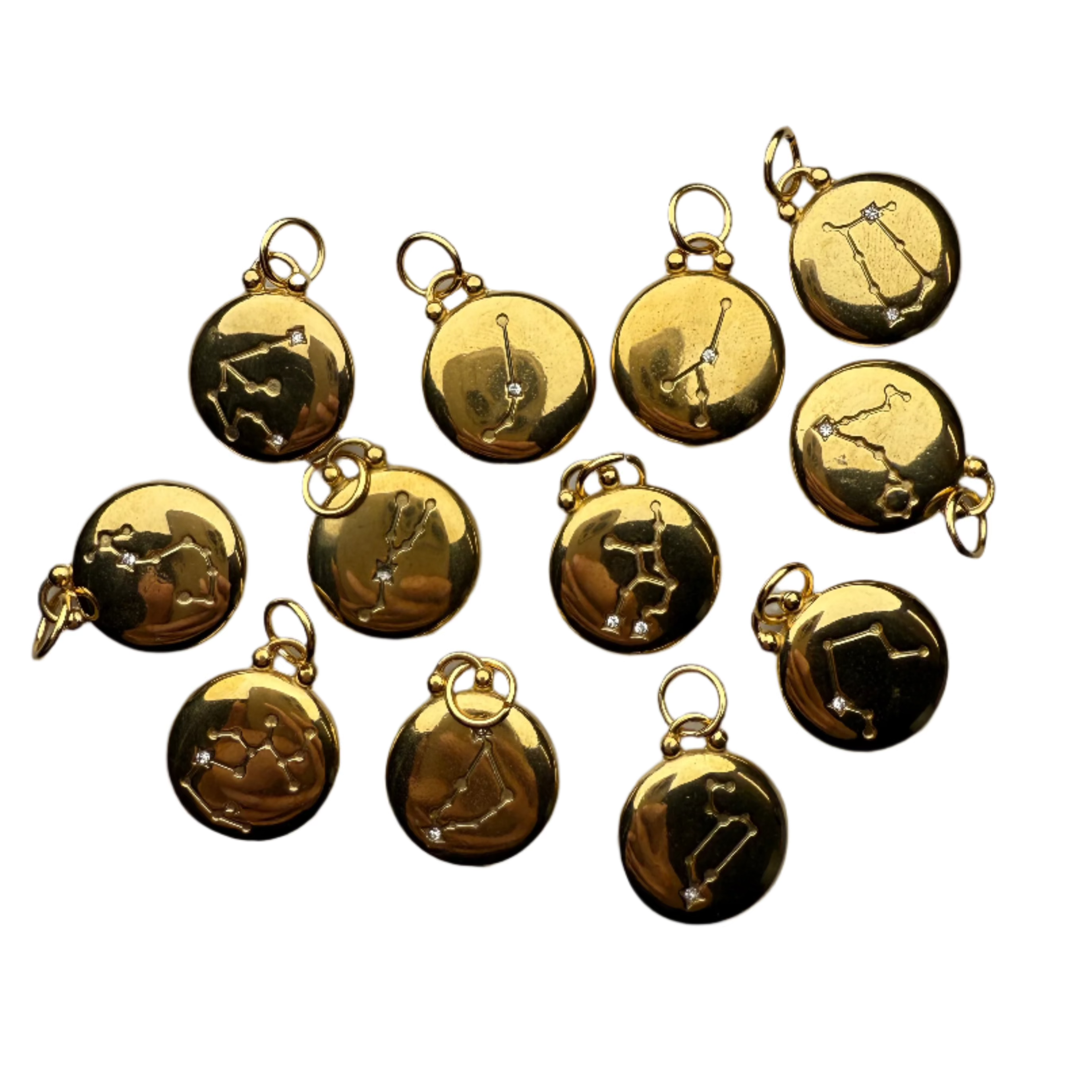 Zodiac Sign Charm