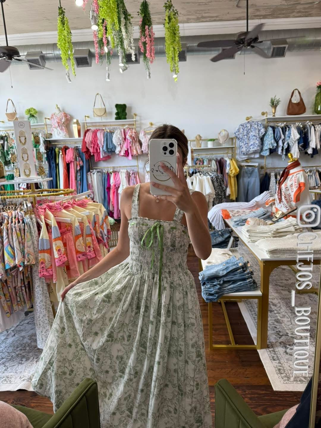 Alyssa Floral Midi Dress