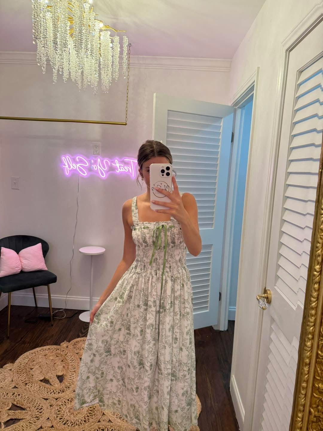 Alyssa Floral Midi Dress