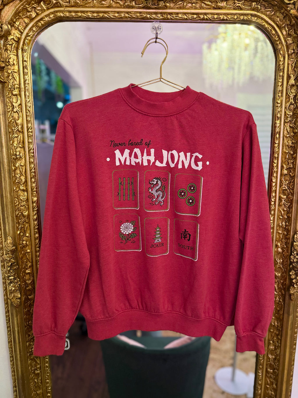 Mahjong Mineral Graphic Sweatshirt