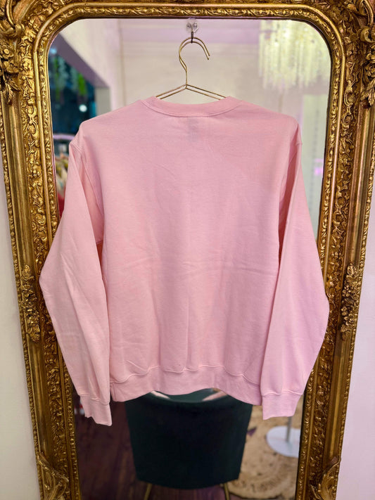 Mahjong Collage Graphic Sweatshirt