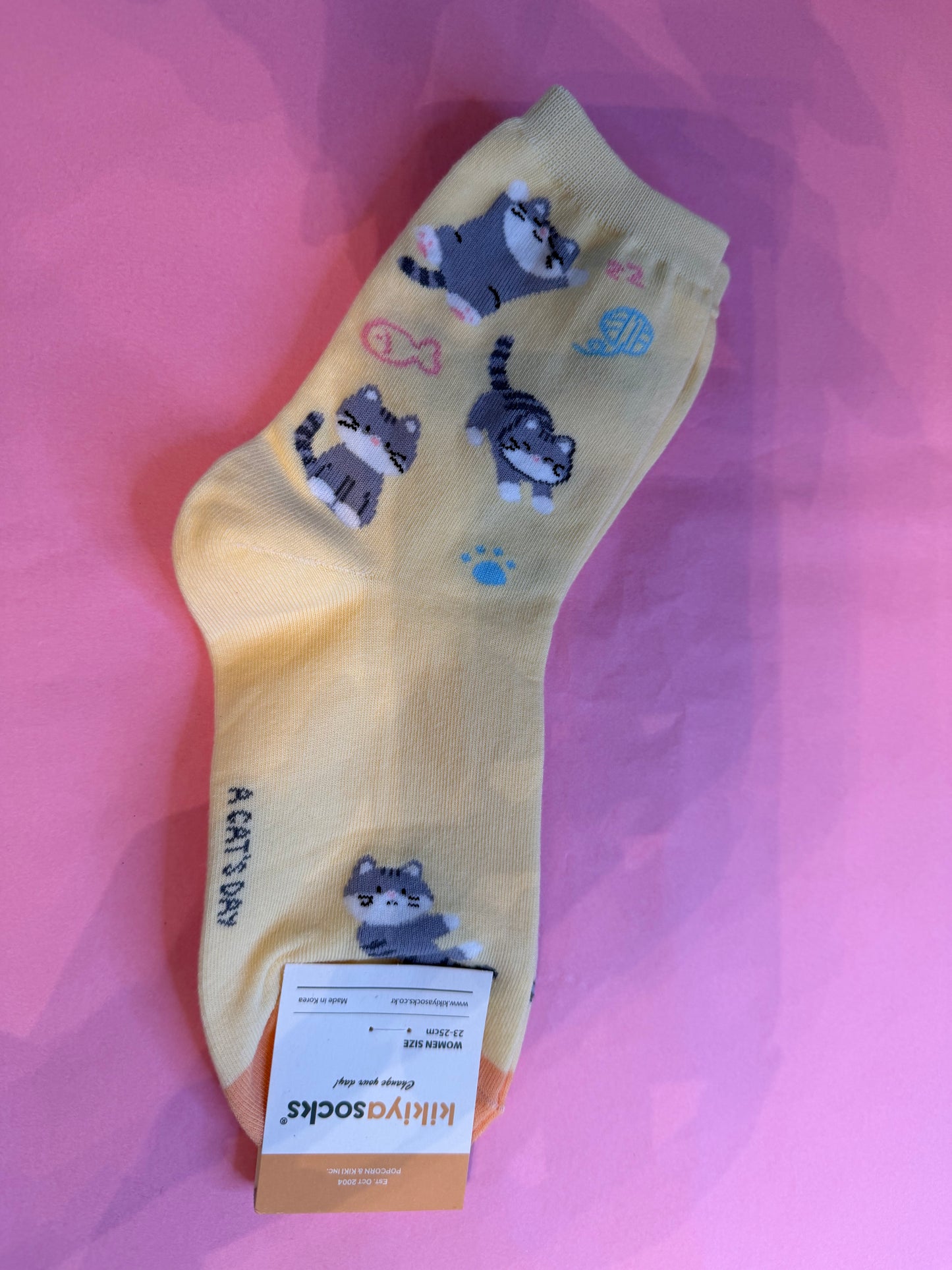 Playful Cat Socks