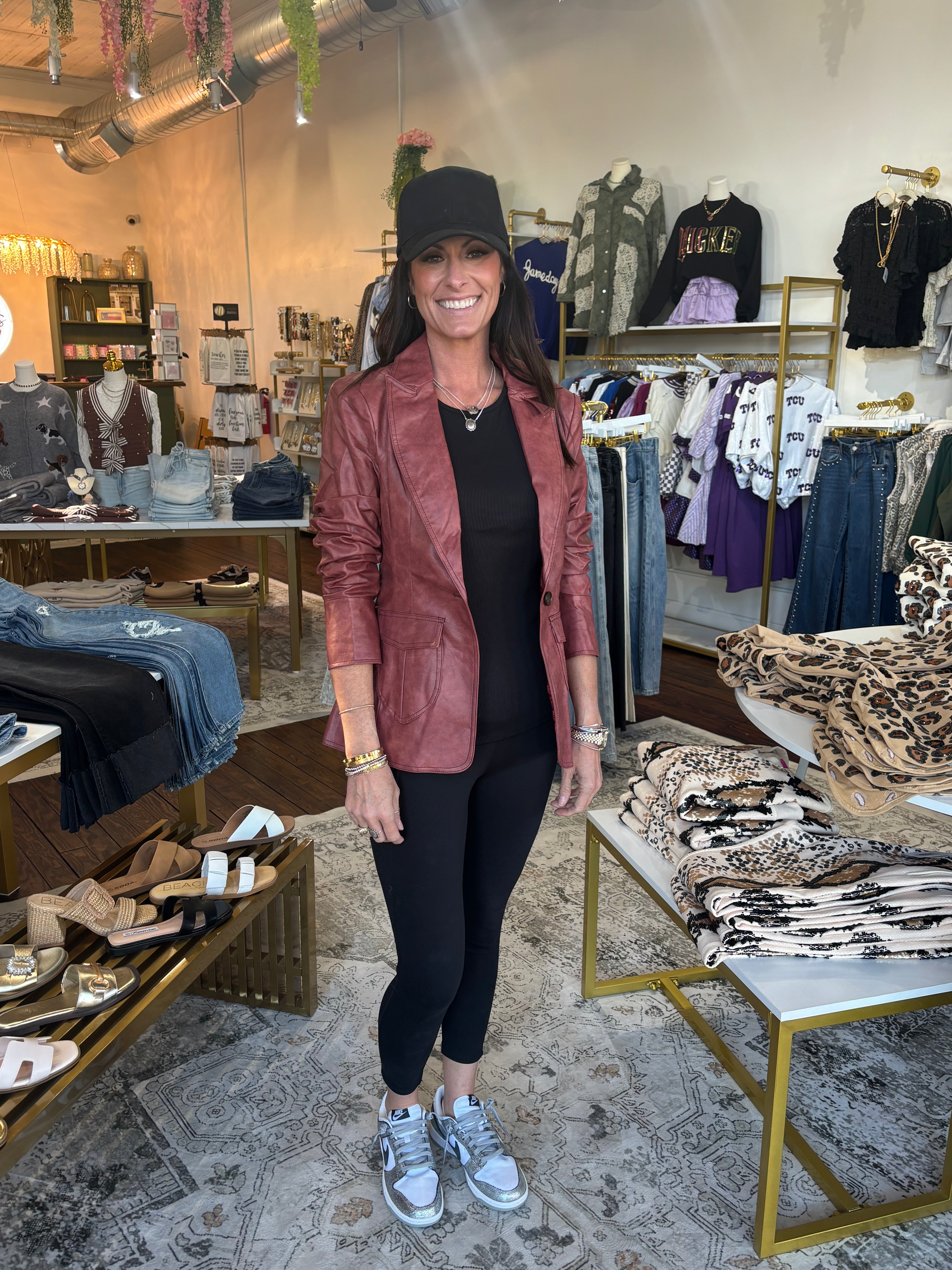 Sylvia 3/4 Sleeve Blazer