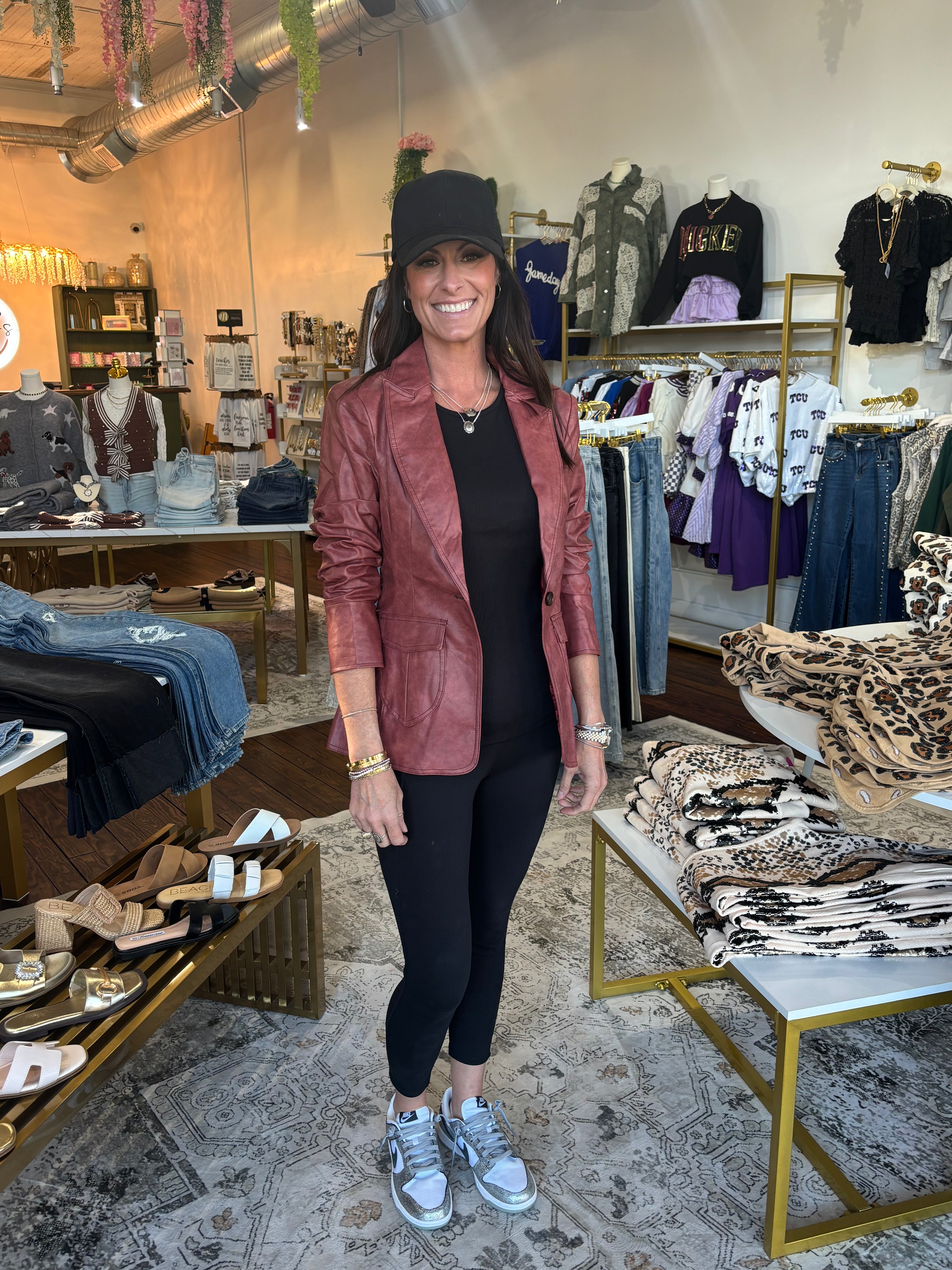 Sylvia 3/4 Sleeve Blazer