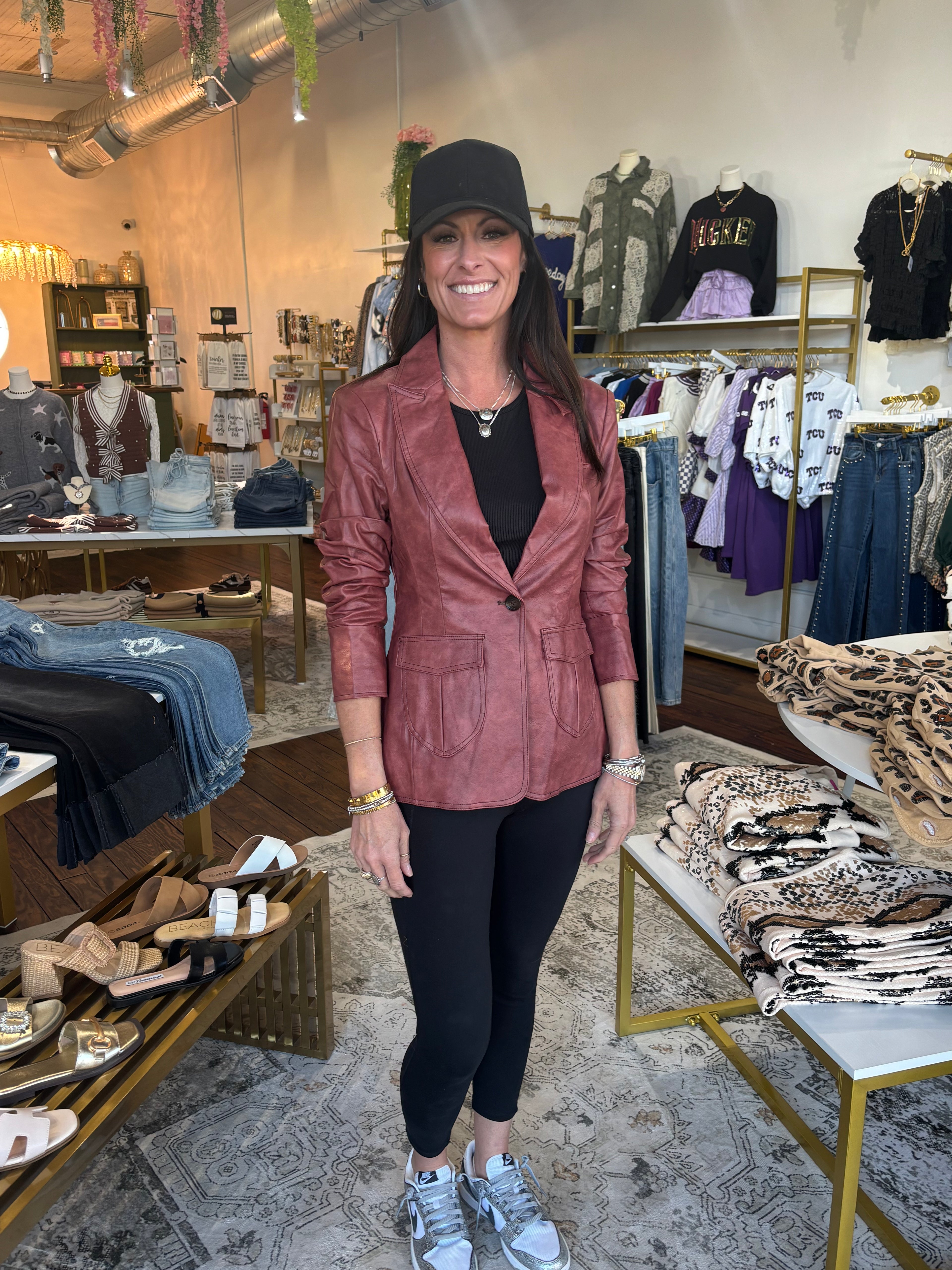 Sylvia 3/4 Sleeve Blazer