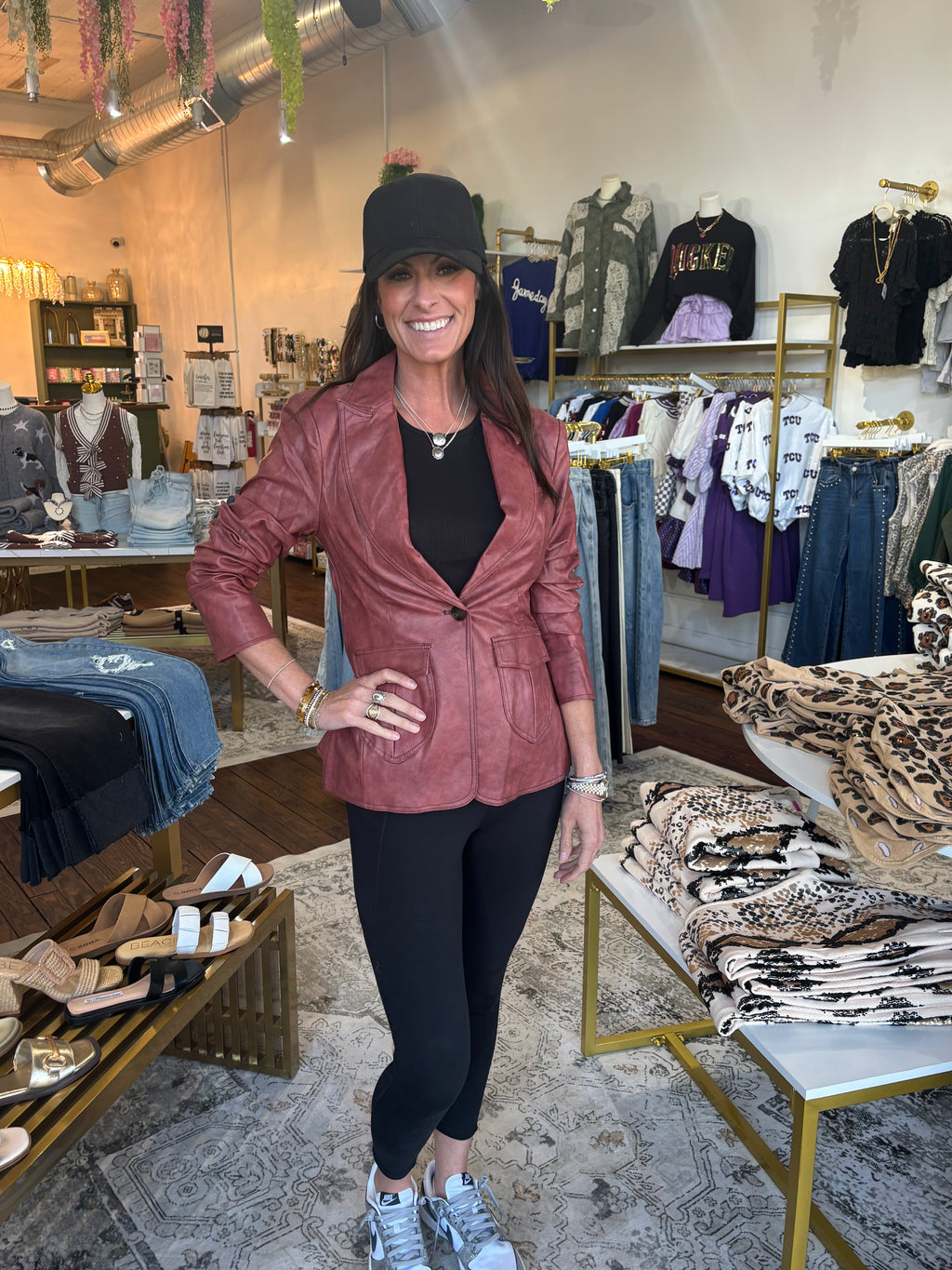 Sylvia 3/4 Sleeve Blazer