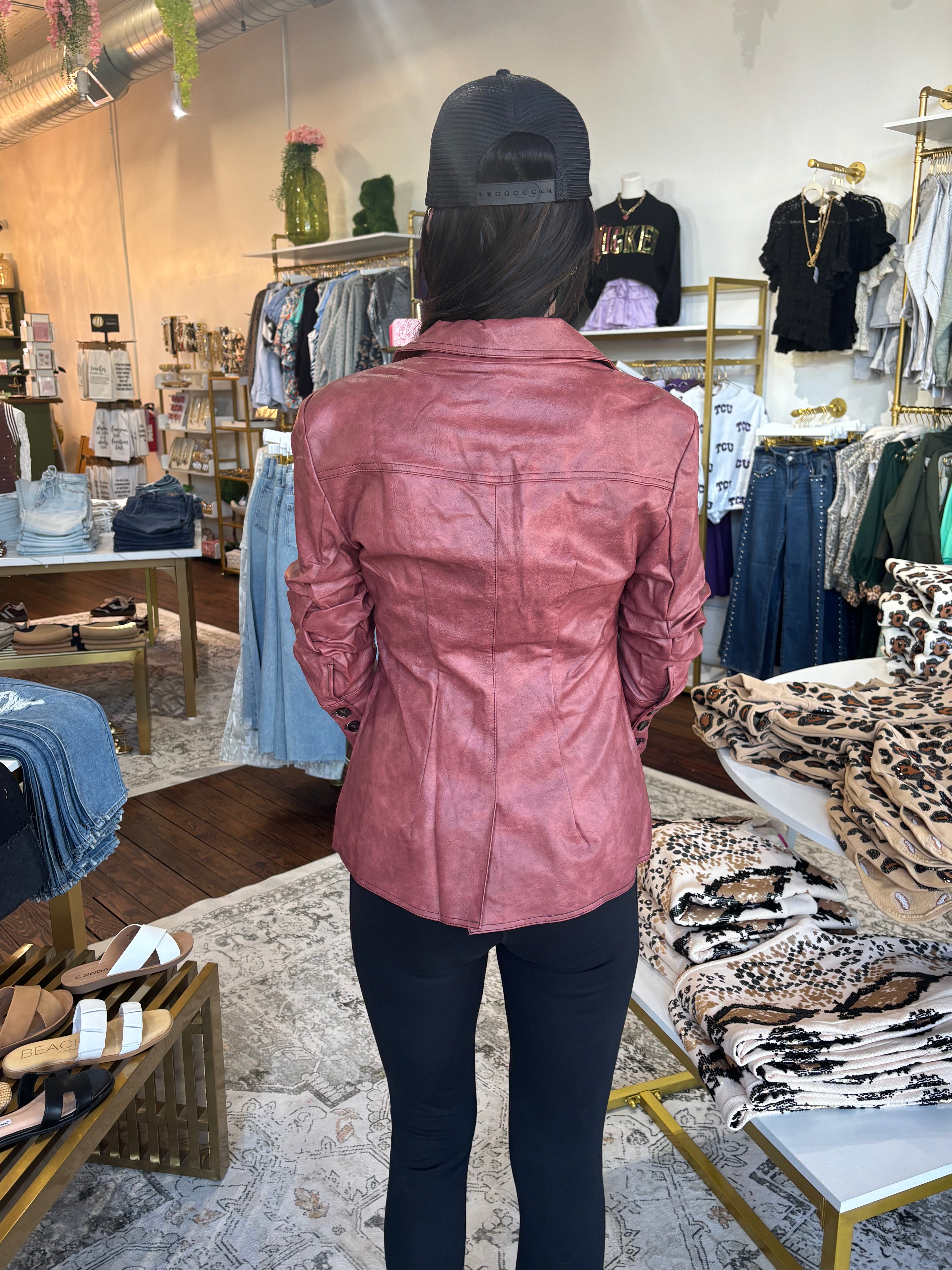 Sylvia 3/4 Sleeve Blazer