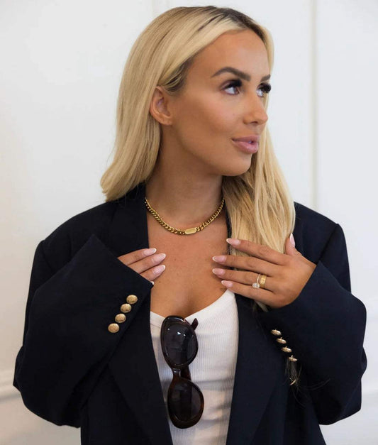 Gold Pendant Necklace | Water Resistant - Chansutt Pearls