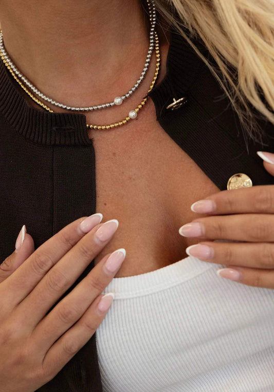 Lizzie Beaded Necklace | Water Resistant - Chansutt Pearls
