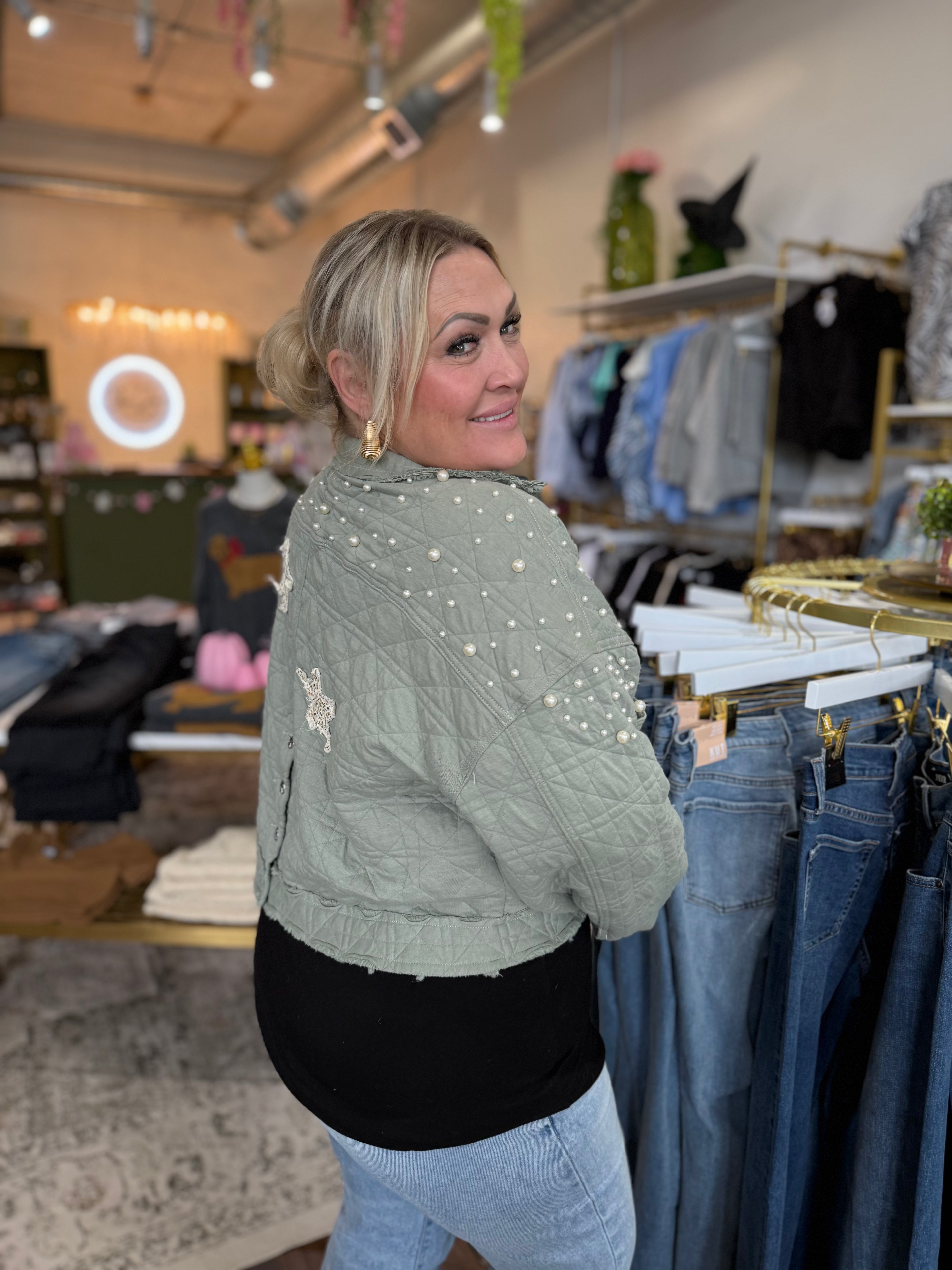 Laurel Star Quilted Jacket