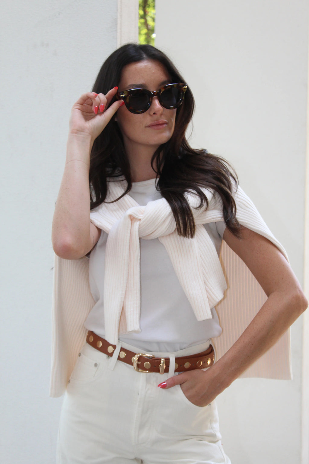 Fully Gold Studded Belt