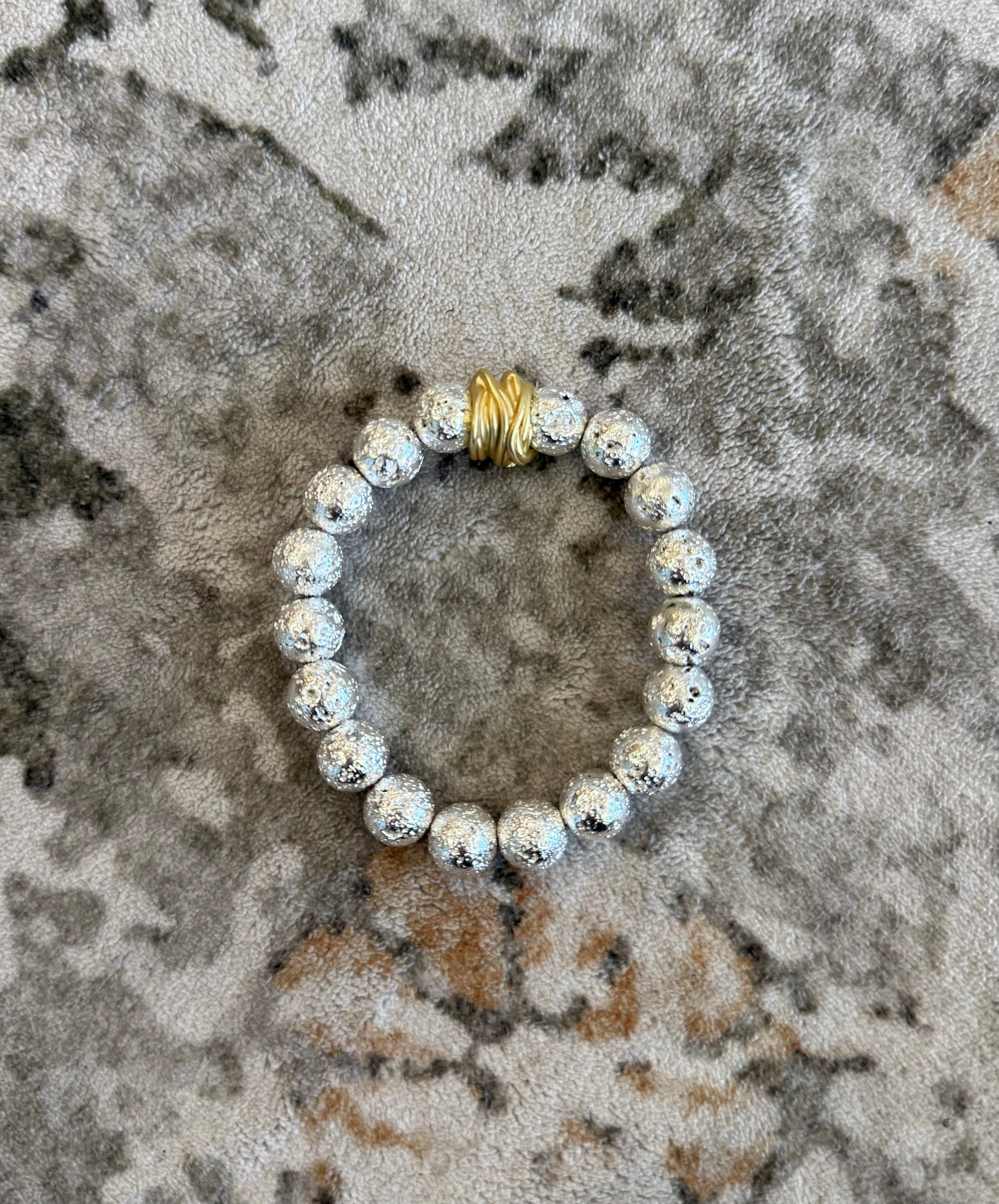 10mm Stretchy Beaded Bracelet