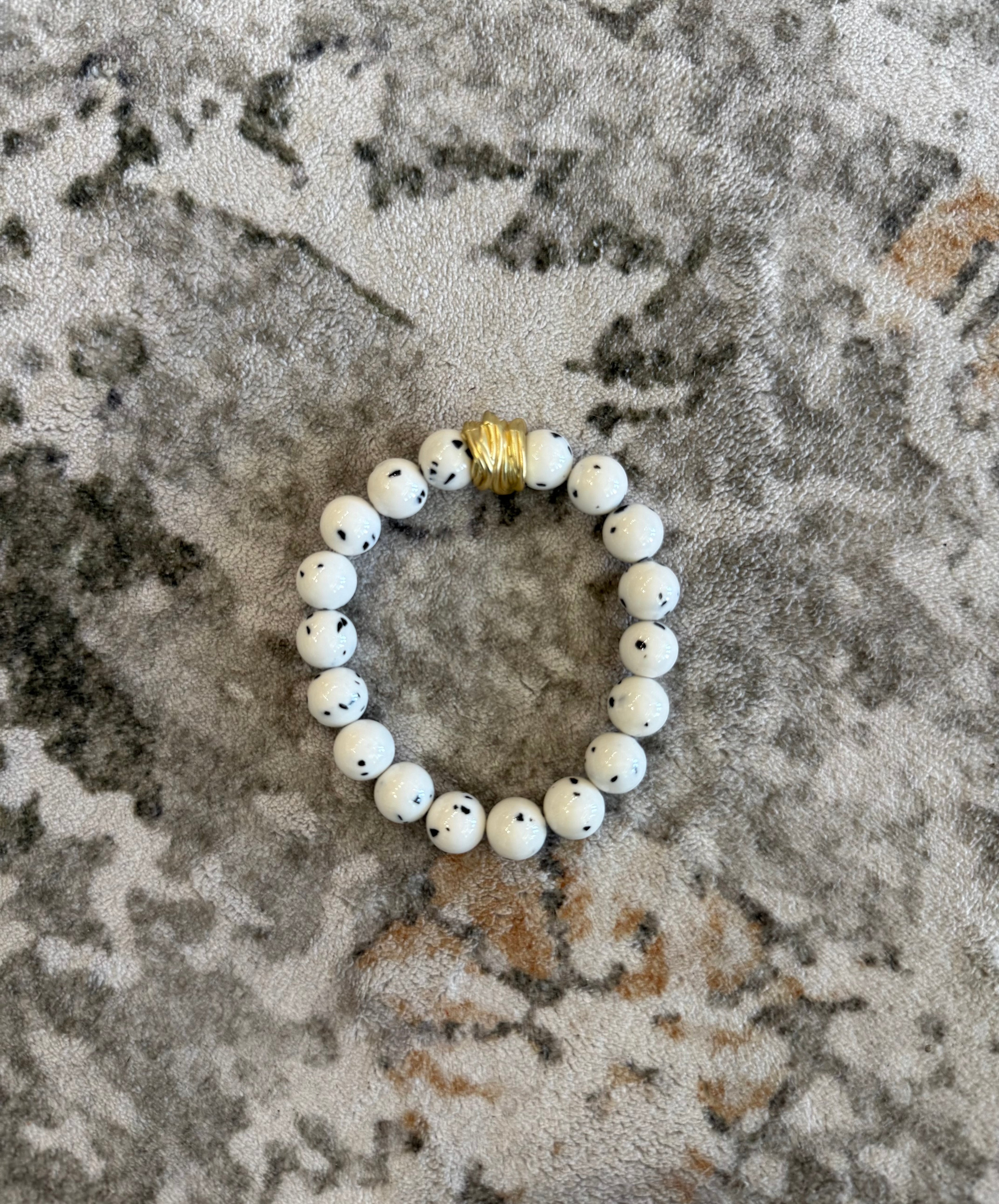10mm Stretchy Beaded Bracelet