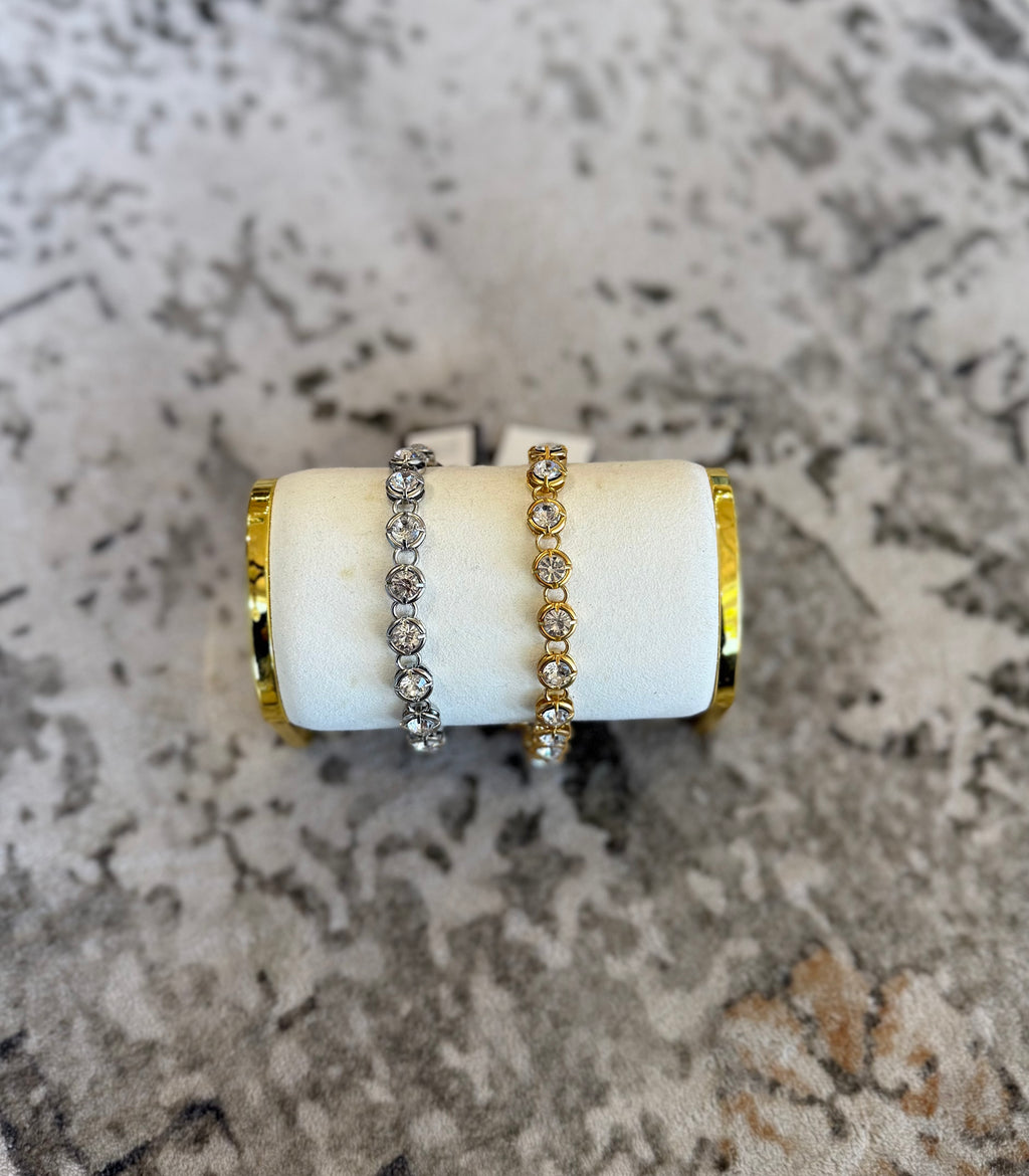 Crystal Toggle Bracelet