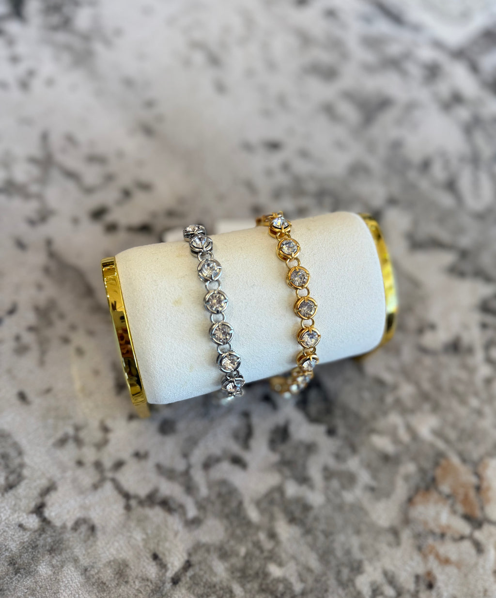 Crystal Toggle Bracelet