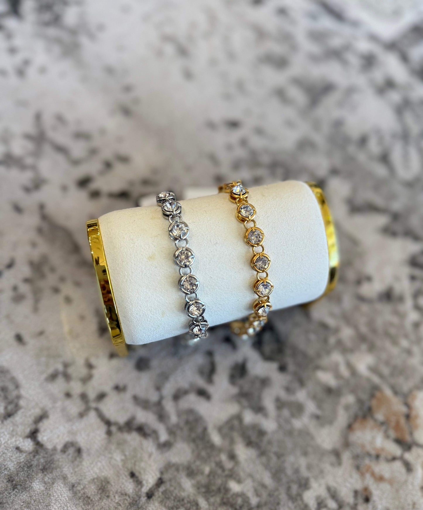 Crystal Toggle Bracelet