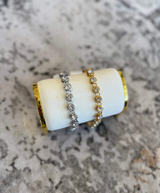 Crystal Toggle Bracelet