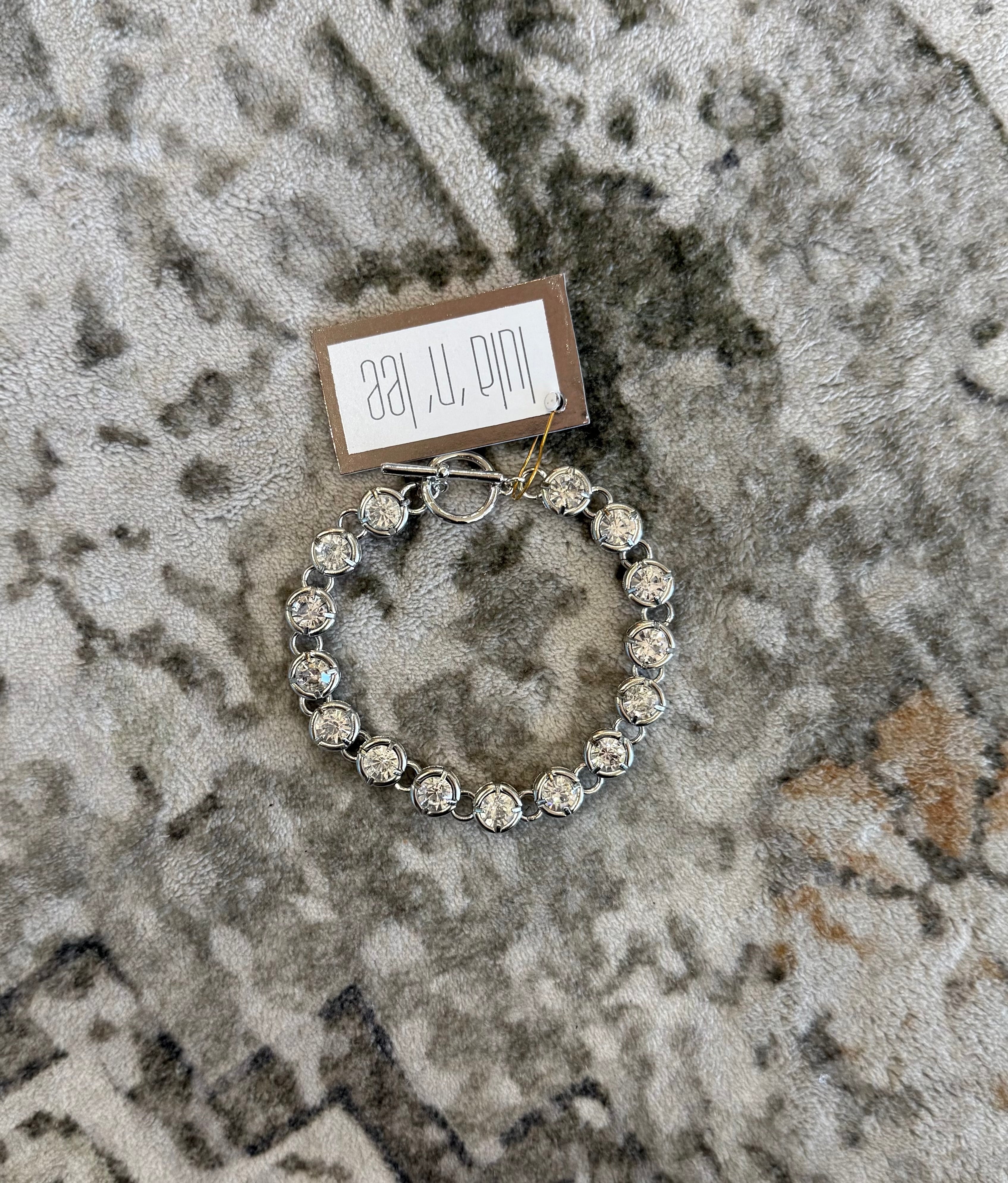 Crystal Toggle Bracelet