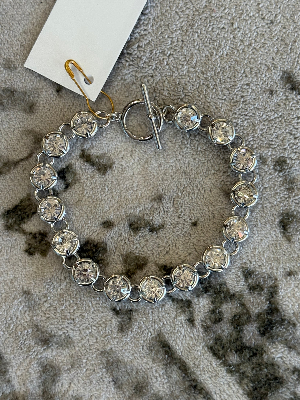 Crystal Toggle Bracelet