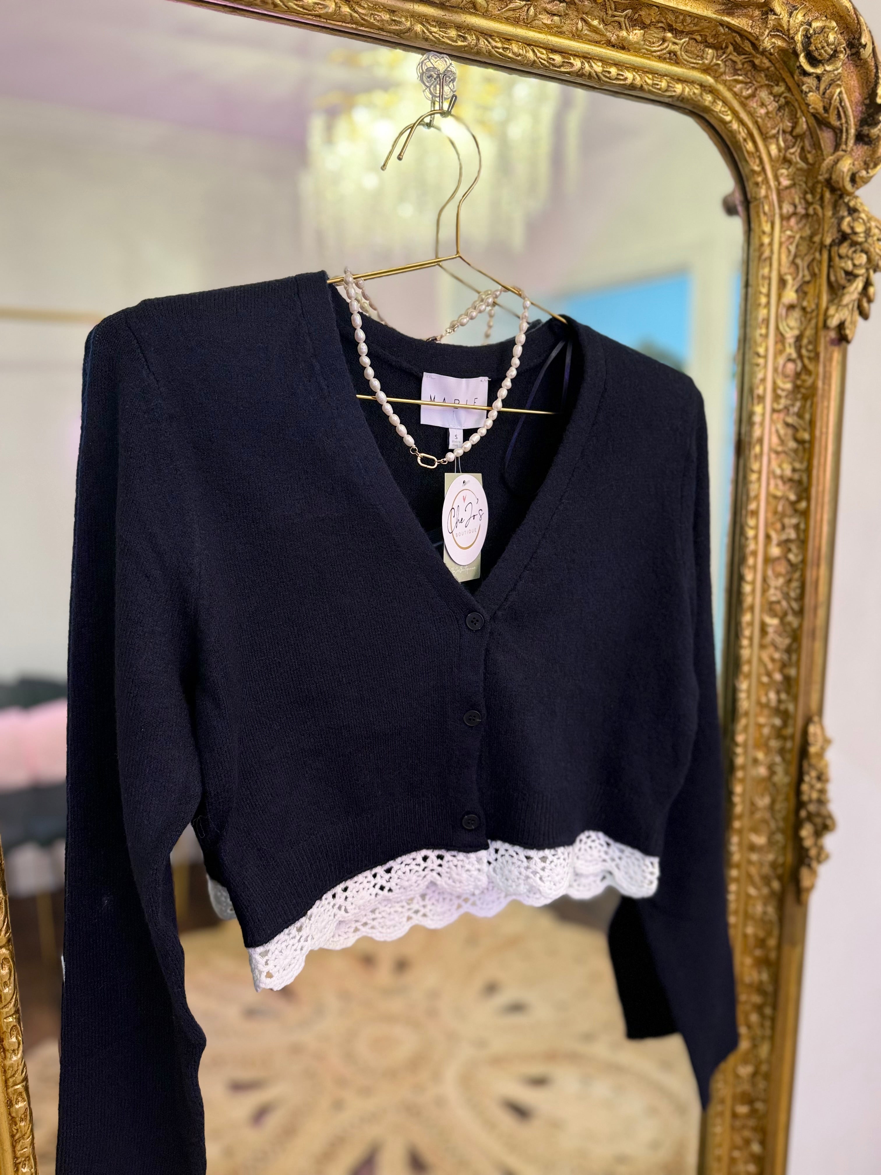 Easy Afternoon Lace Cardigan
