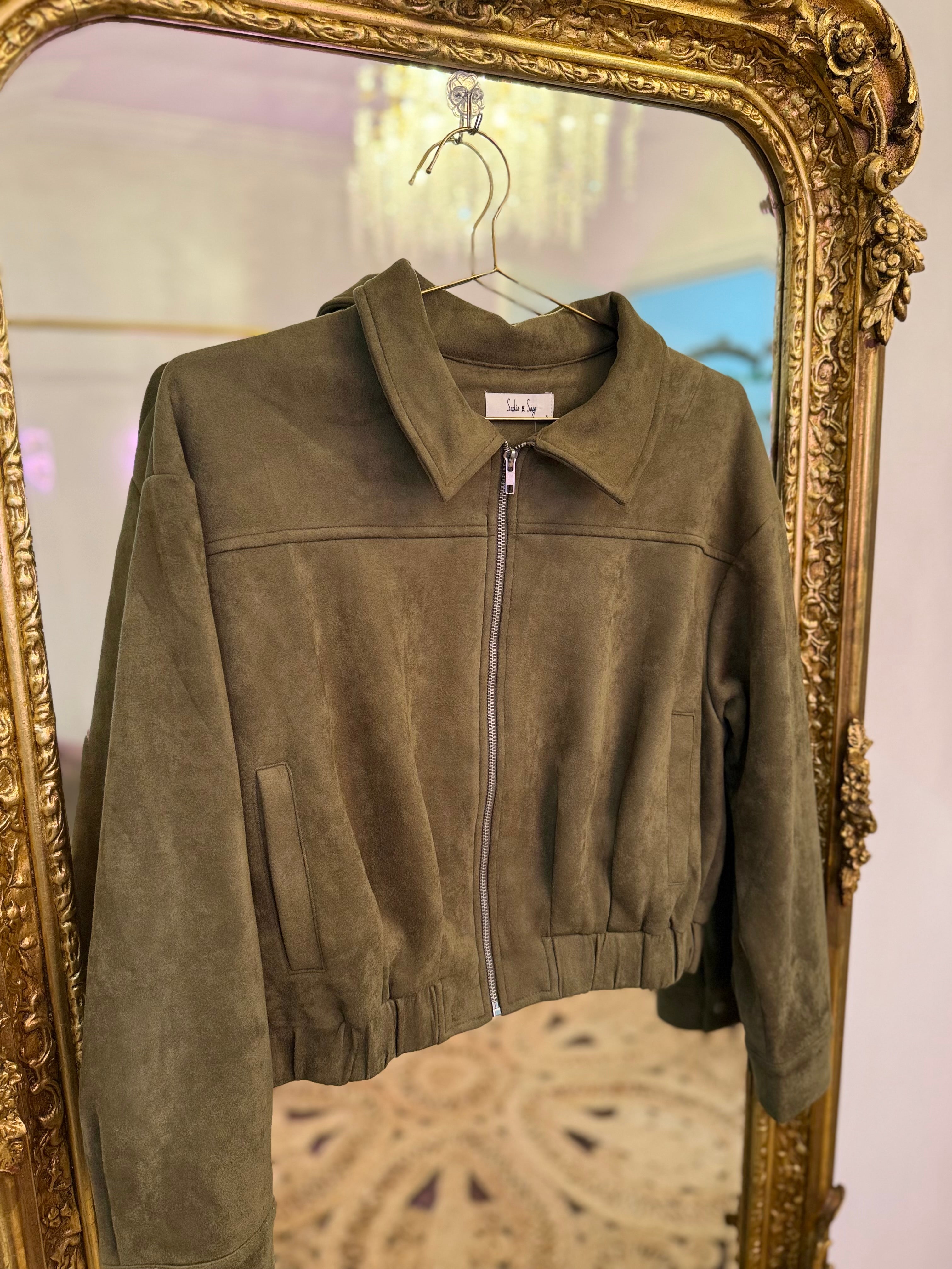Tuscany Faux Suede Jacket