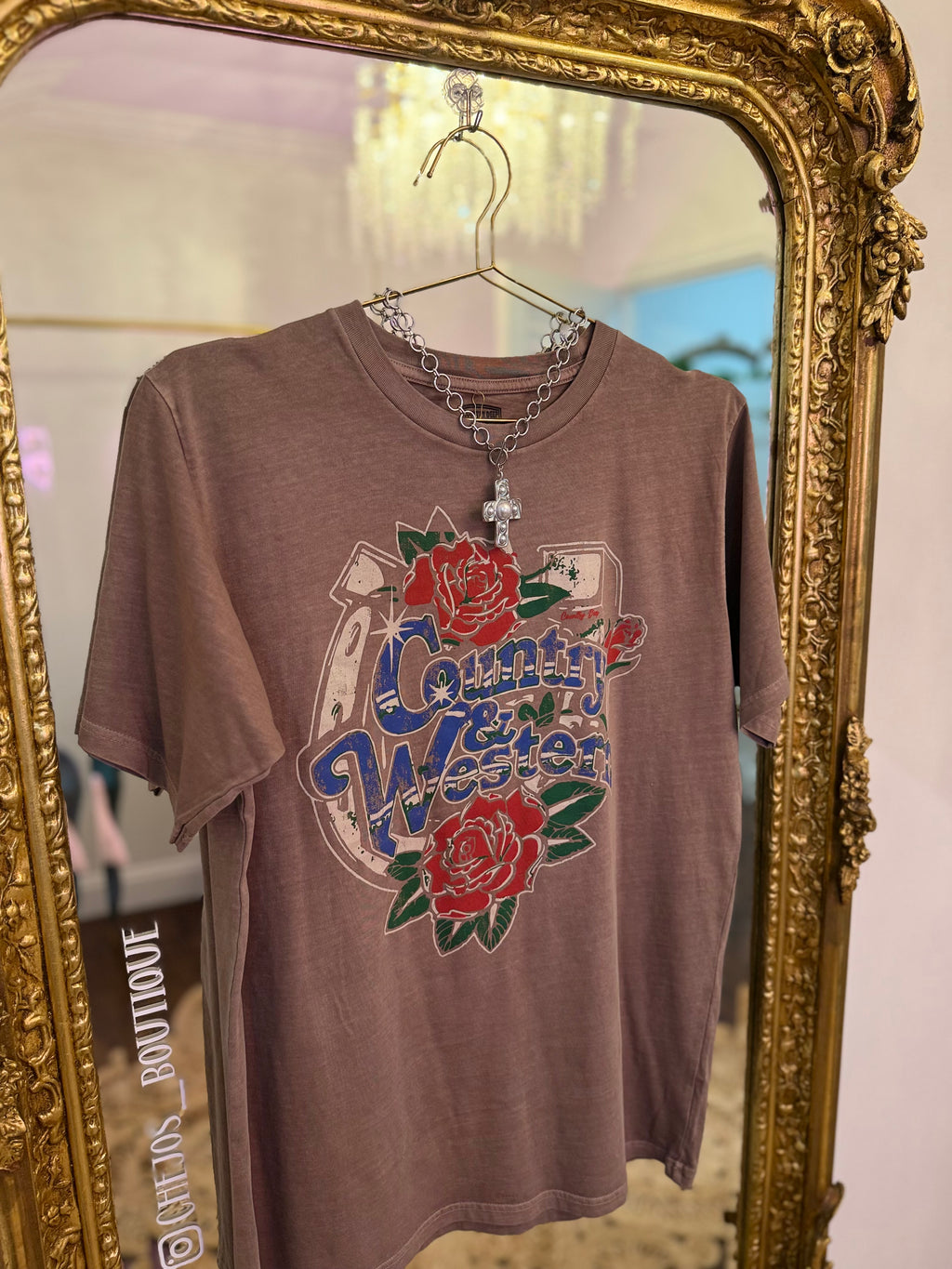 Western Relaxed Tee  | PLUS SIZE AVAILABLE