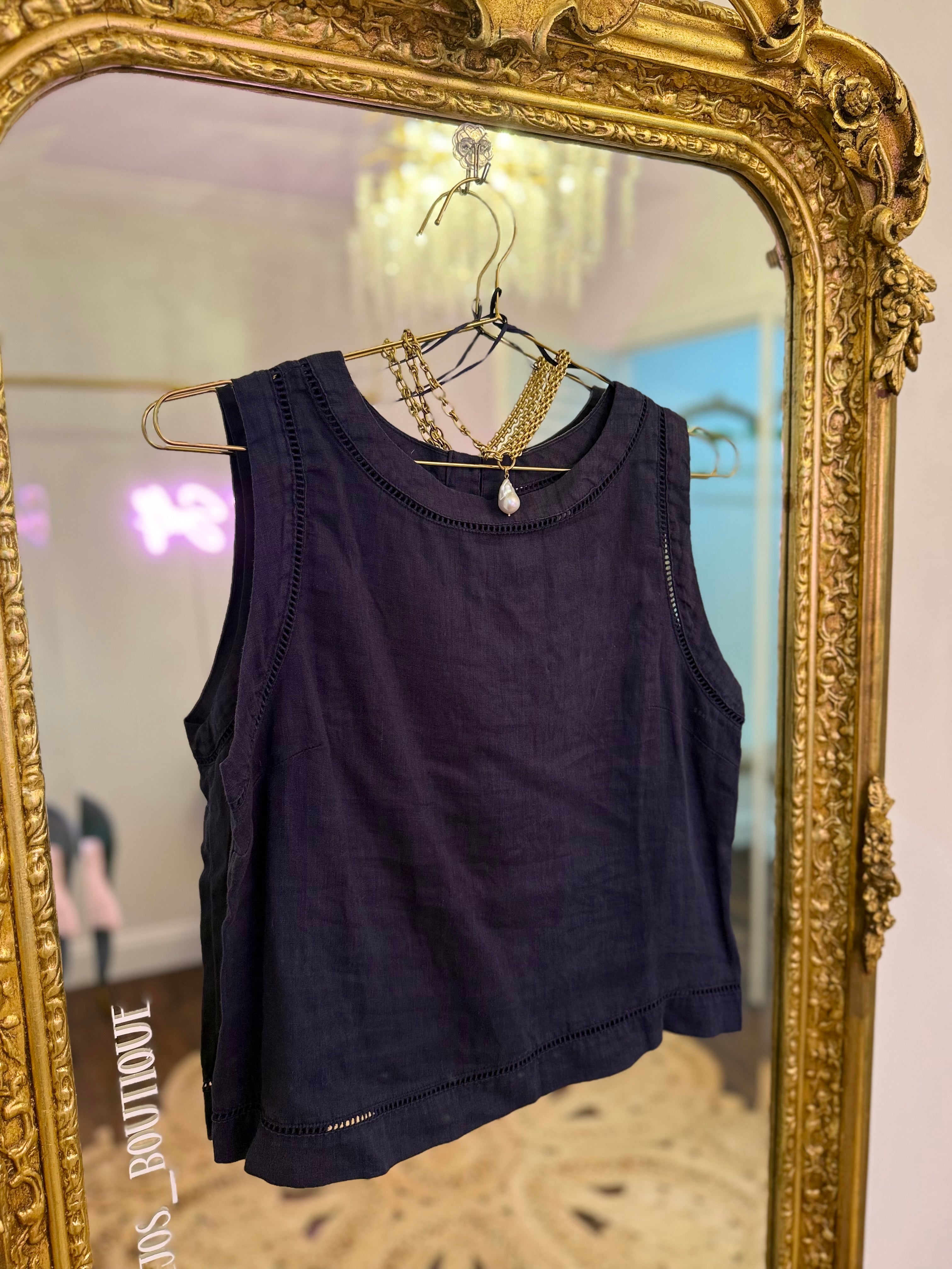 Joanne Sleeveless Crop Top | Kut from the Kloth