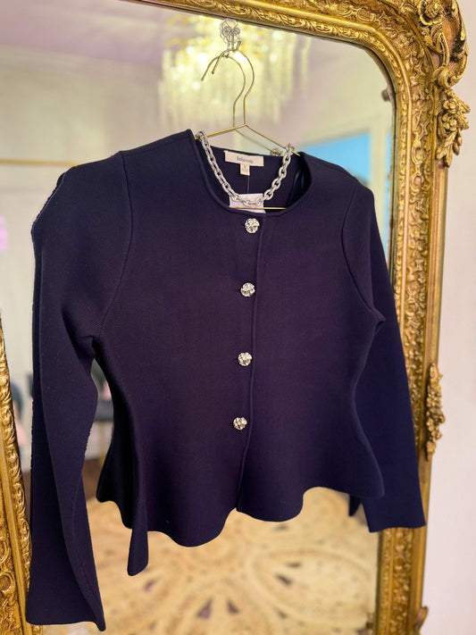 The Staple Peplum Cardigan