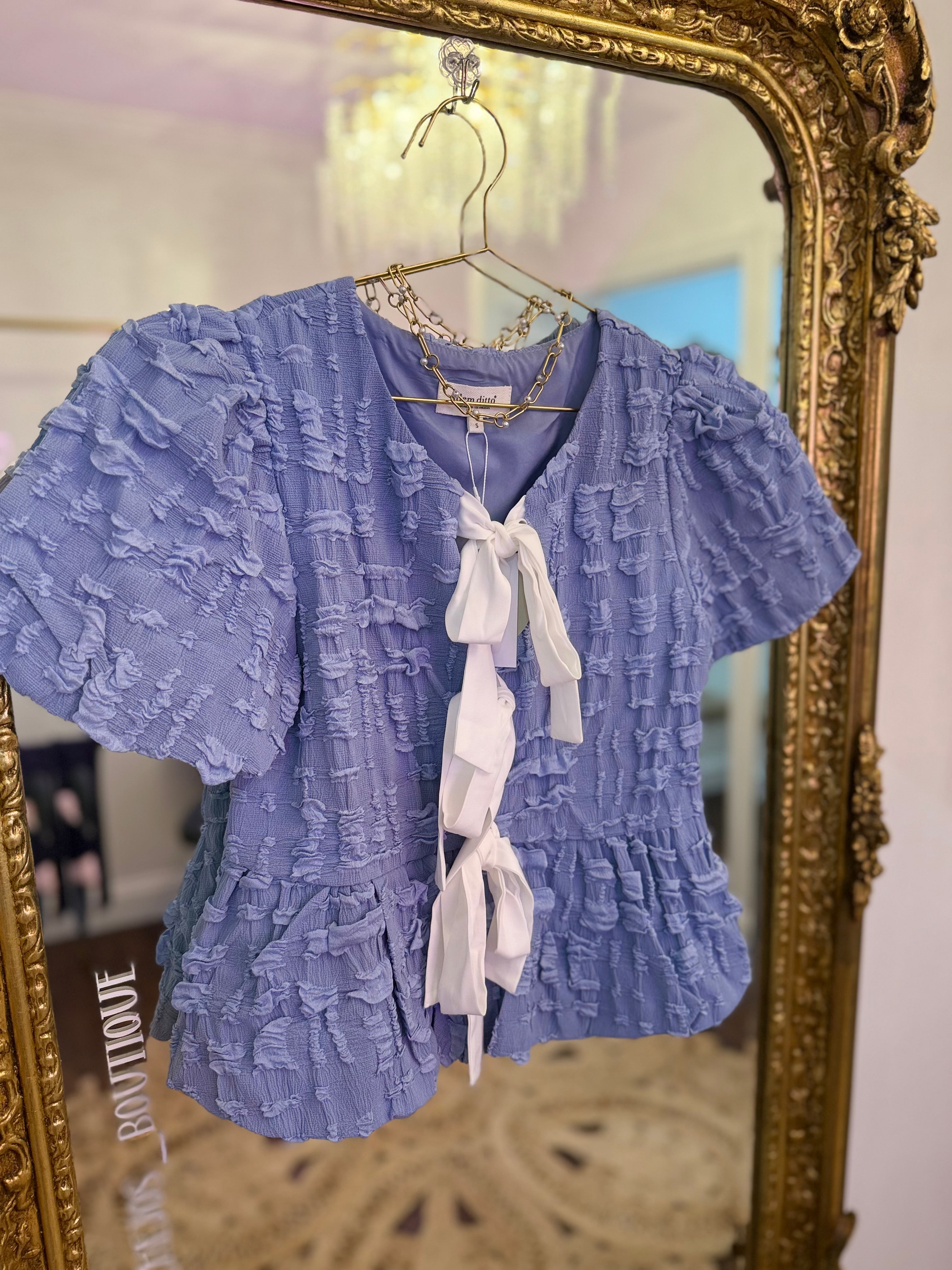 Raylee Bubble Babydoll Blouse