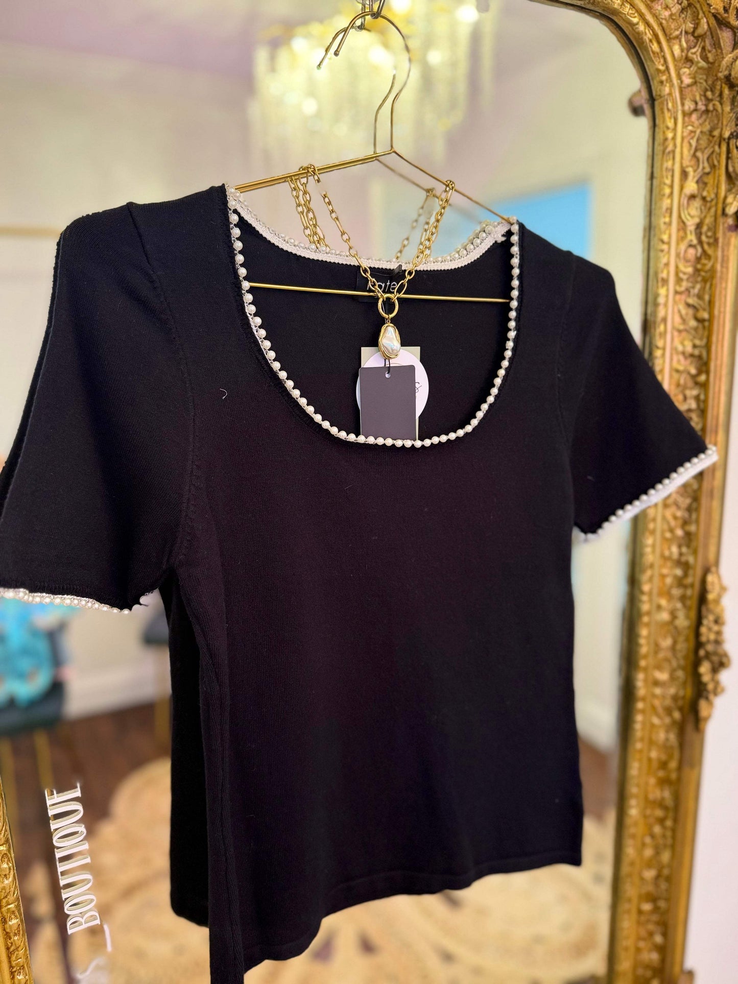 Lulu Pearl Knit Top