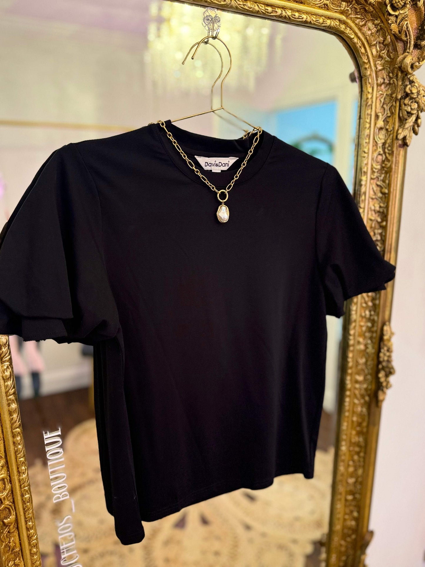 Giselle Short Sleeve Ruffle Top | PLUS SIZE AVAILABLE