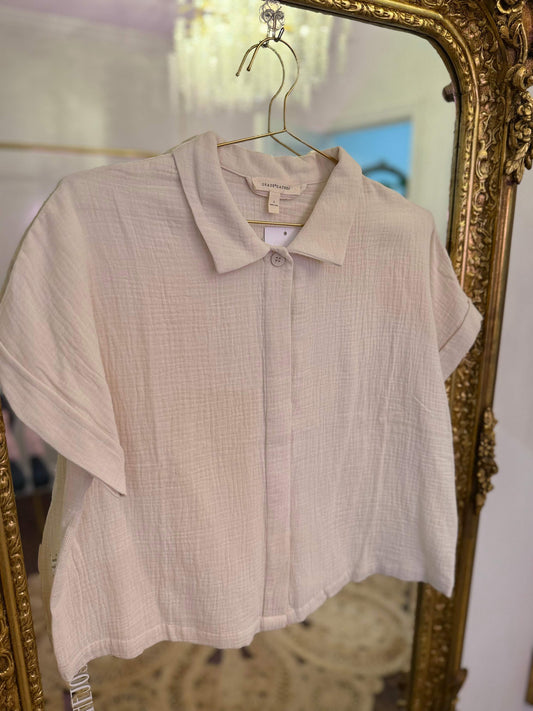 Traci Cotton Gauze Top