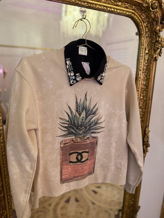 Agave Glitz Graphic Sweatshirt