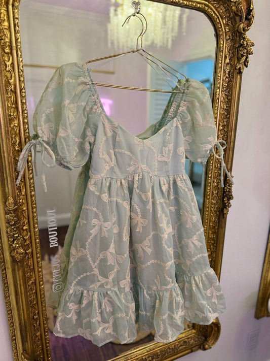 Sarah Sweetheart Bow Dress
