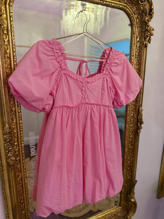 Gabriella Sweetheart Bubble Mini Dress