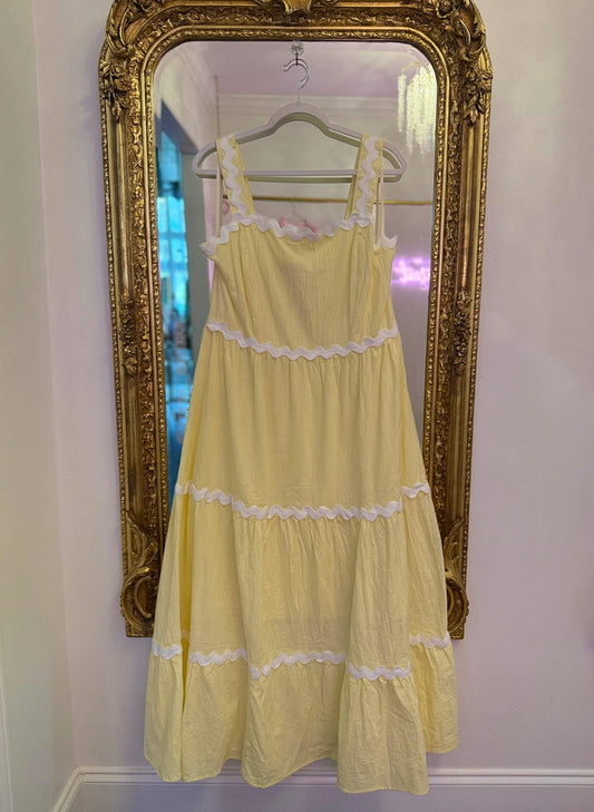PLUS SIZE | Ric Rac Maxi Dress